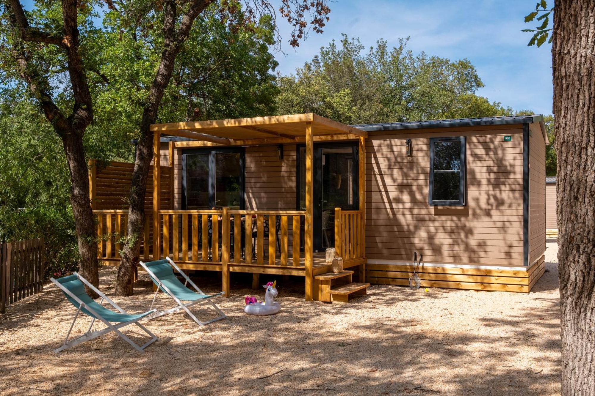 Camping Le Bois Fleuri Аржель-сюр-Мер Экстерьер фото